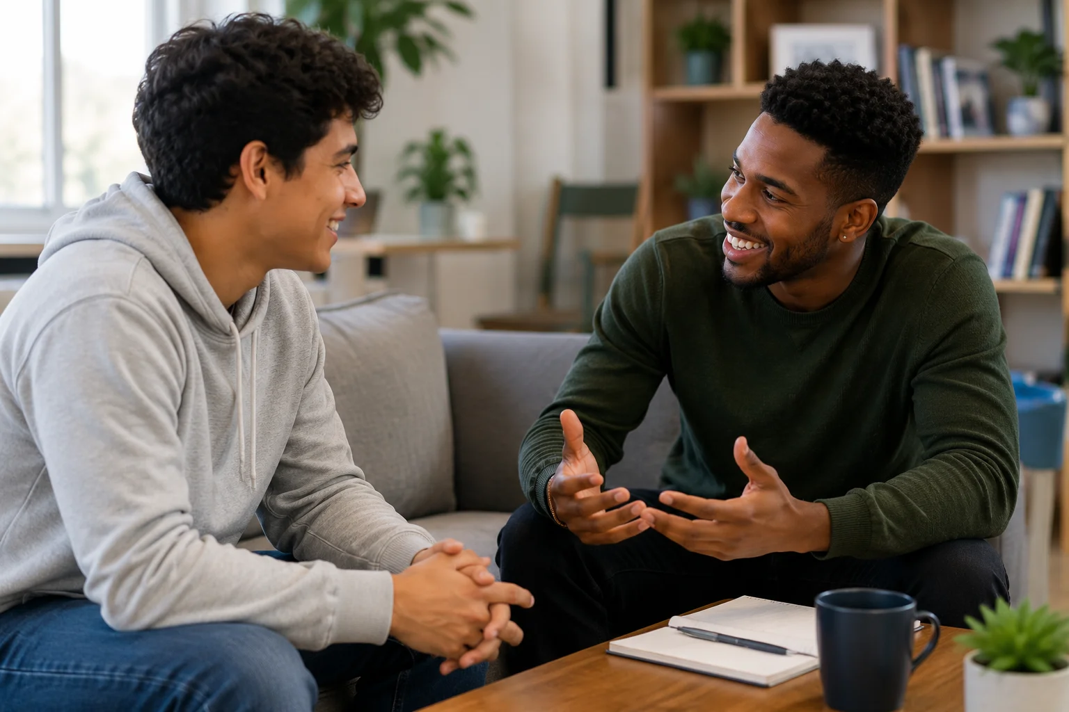 Peer mentorship  support services for personal growth